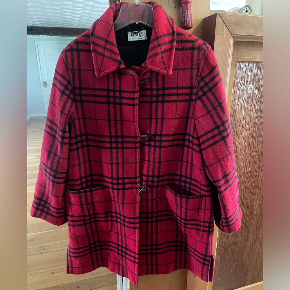 Peter James Vintage Wool & Cashmere Coat